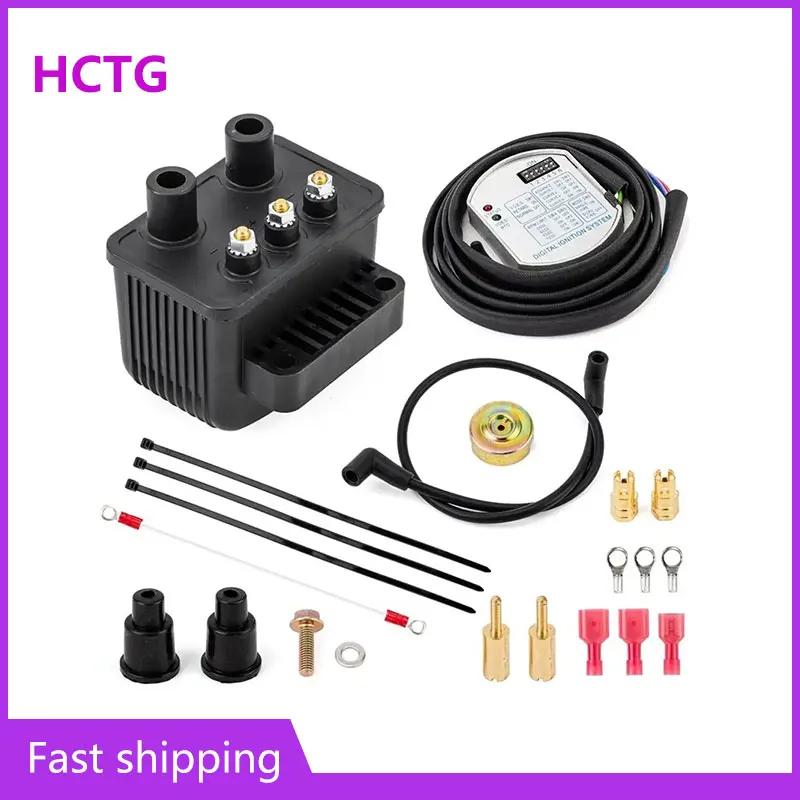 53-660 Ultima Single Fire Programmable Ignition Kit For -Davidson Big Twin Evo 53-644
53-660 Ultima Single Fire Programmable Ignition Kit For -Davidson Big Twin Evo 53-644