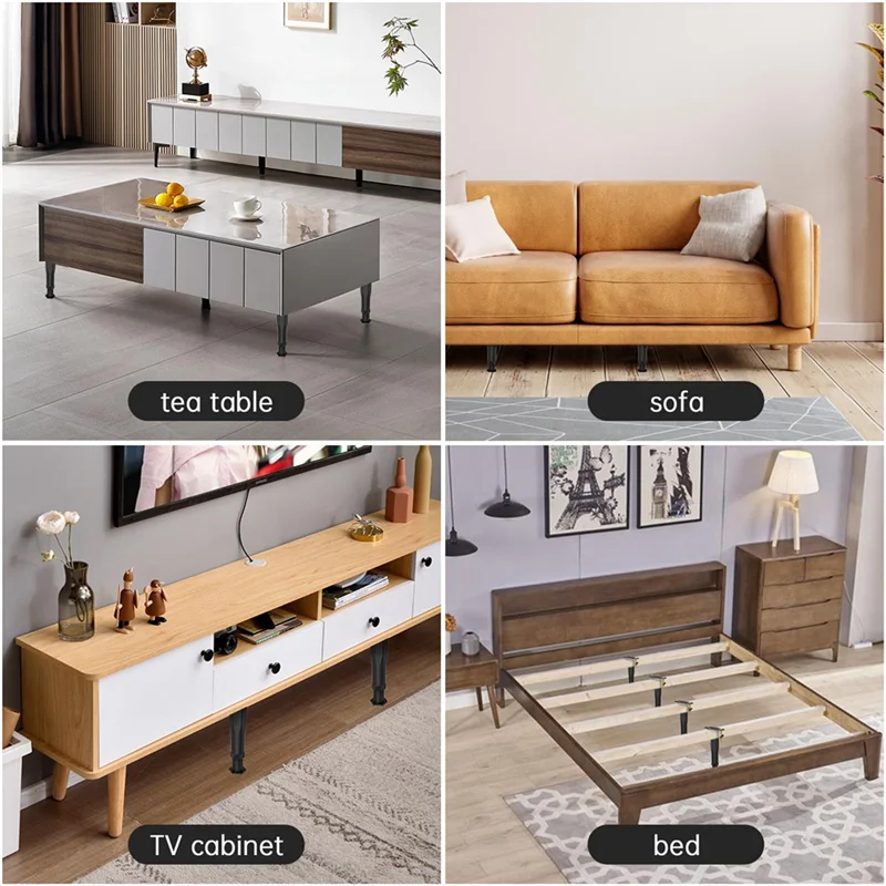 ABWP-4PCS Adjustable Bed Frame Support Legs ( 8.3In-14.5In), Frame Center Slats Heavy Support Leg,For Frame/Sofa/Chair/Table Dur
ABWP-4PCS Adjustable Bed Frame Support Legs ( 8.3In-14.5In), Frame Center Slats Heavy Support Leg,For Frame/Sofa/Chair/Table Dur
