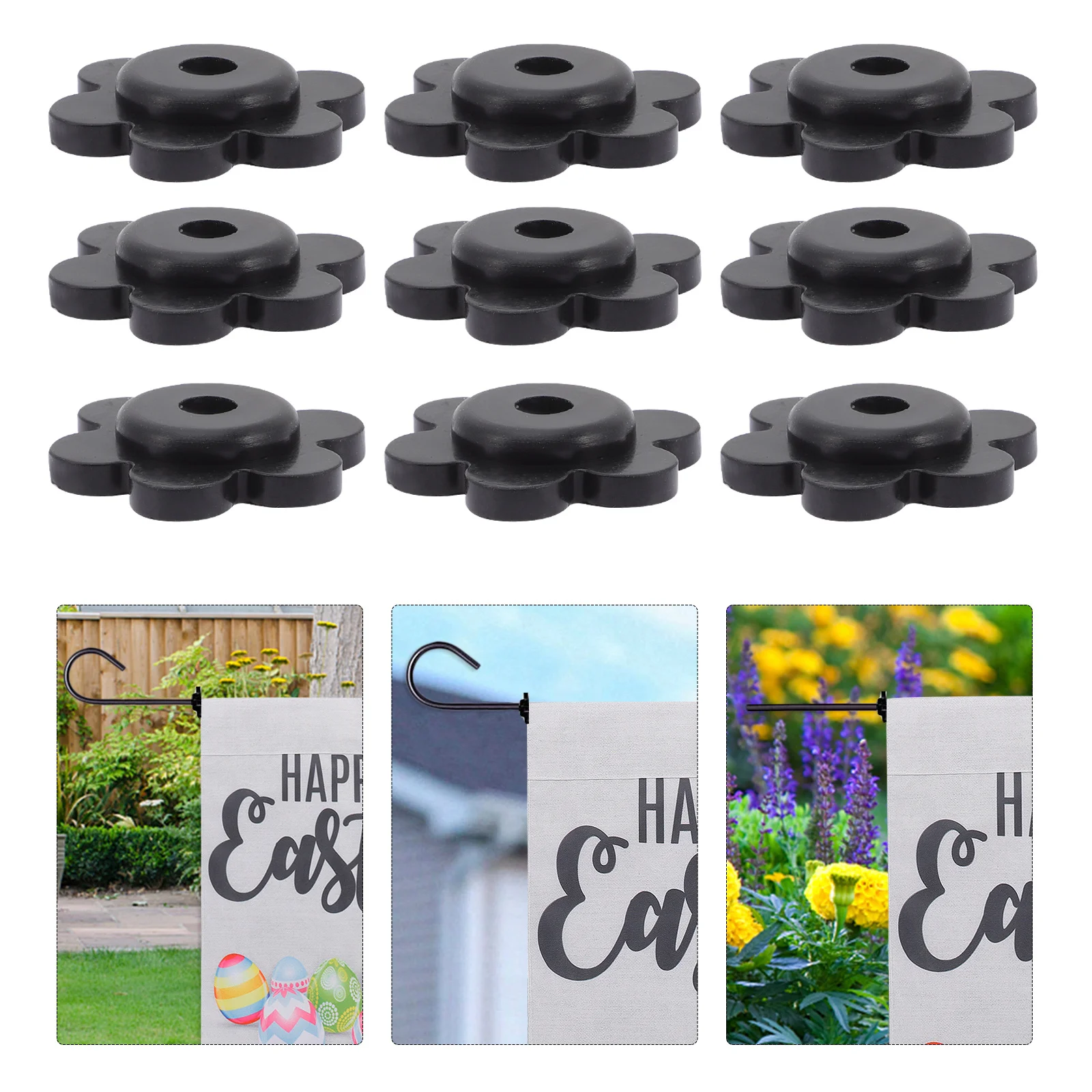20Pcs Garden Flag Clips Plug Plastic Stopper Bracket Accessories Prevent Flag Blowing Off Weatherproof Outdoor Party Use
20Pcs Garden Flag Clips Plug Plastic Stopper Bracket Accessories Prevent Flag Blowing Off Weatherproof Outdoor Party Use