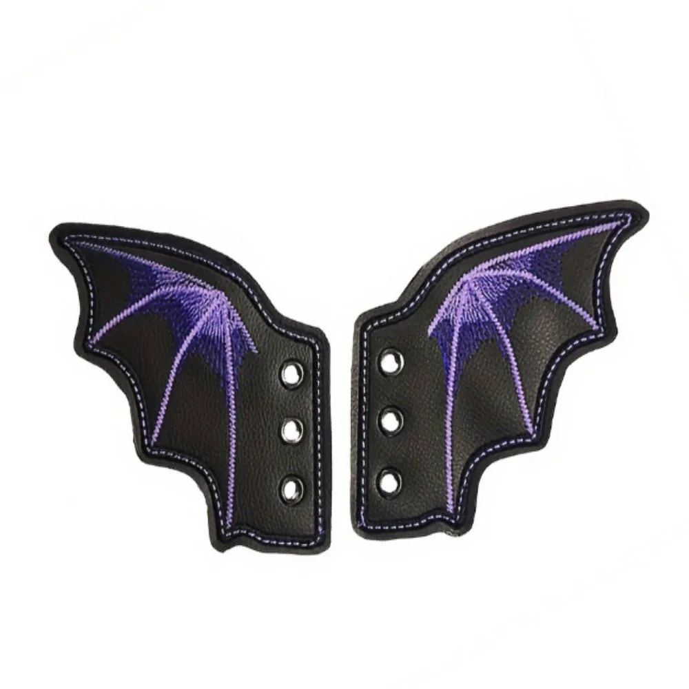 2 Pairs Embroidery Bat Wings Shoe Buckle Boots Handmade Halloween Party Shoe Decorations Wings PU Ornament Angel Shoe Wings
2 Pairs Embroidery Bat Wings Shoe Buckle Boots Handmade Halloween Party Shoe Decorations Wings PU Ornament Angel Shoe Wings