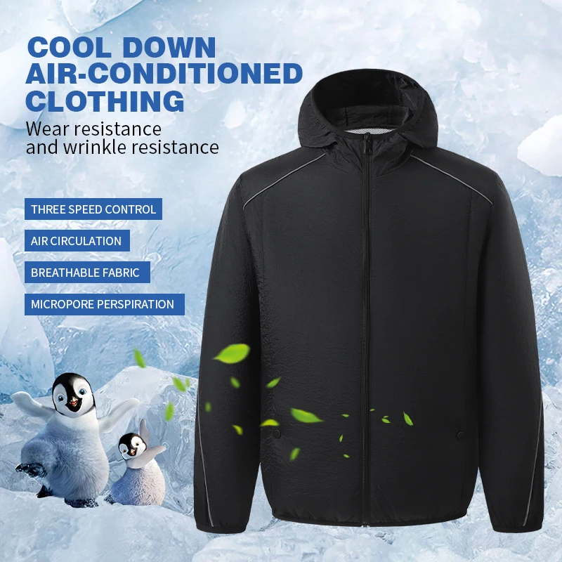Camping Clothes USB Cooling Fan Jacket Upgrade Sun Protection Breathable Summer Ice Air Conditioner Clothes Outdoor Fishing Vest
Camping Clothes USB Cooling Fan Jacket Upgrade Sun Protection Breathable Summer Ice Air Conditioner Clothes Outdoor Fishing Vest