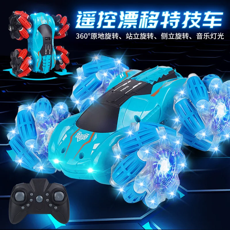 Hobby 2.4G Remote Control Stunt Car 360 Degree Rotation Lateral Drift With Led Lights Music Off Road Twisting Car For Hobbyists
Hobby 2.4G Remote Control Stunt Car 360 Degree Rotation Lateral Drift With Led Lights Music Off Road Twisting Car For Hobbyists