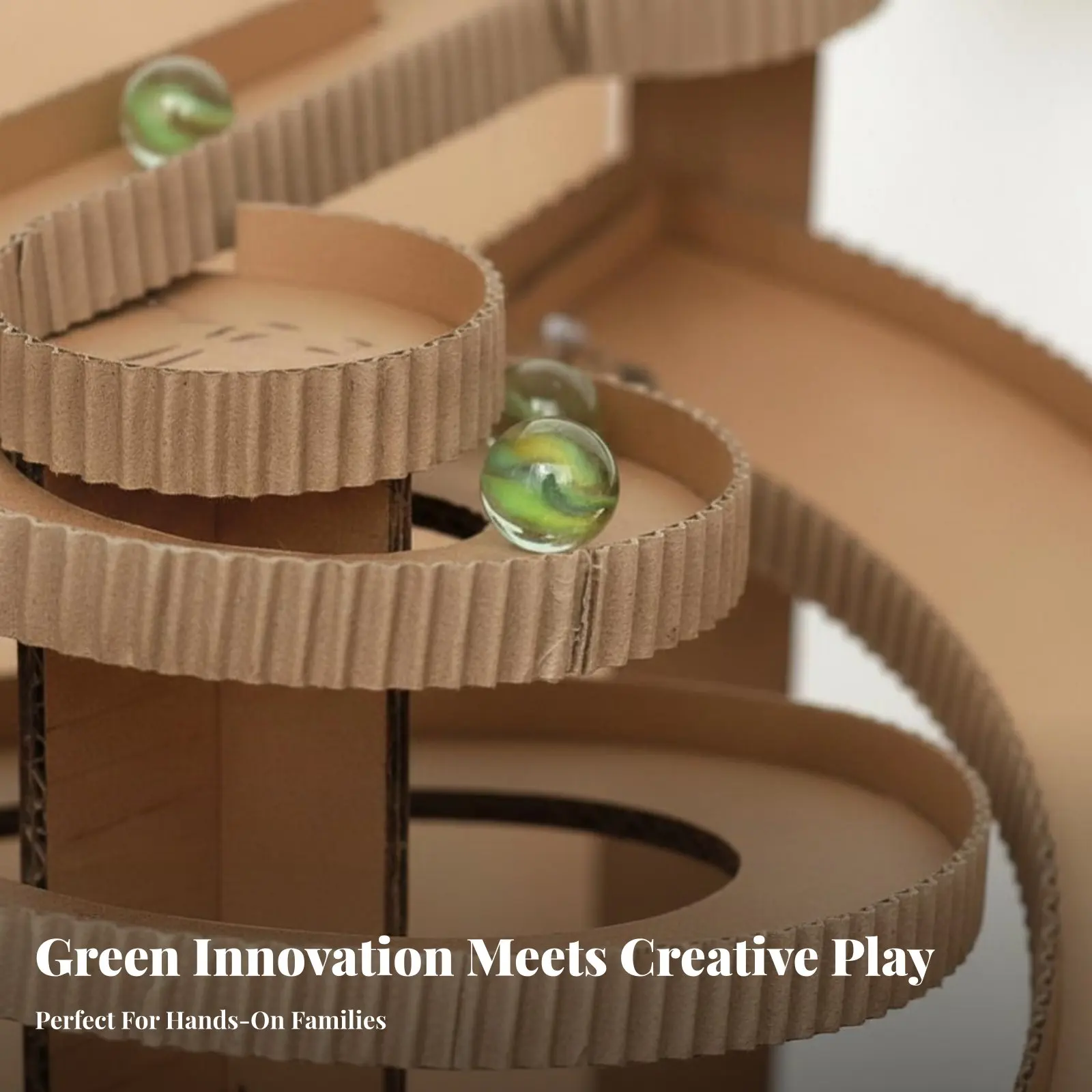 Electric Marble Course DIY Assembly Engineized Cardboard Track Hands-on Learning Battery-Powered for Science Fair, Classroom
Electric Marble Course DIY Assembly Engineized Cardboard Track Hands-on Learning Battery-Powered for Science Fair, Classroom