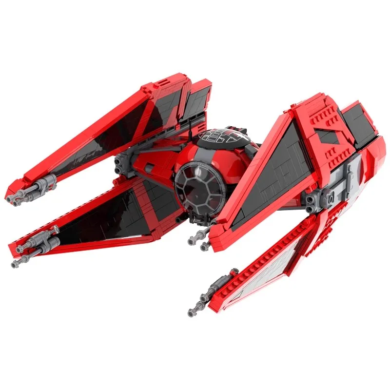 MOC Космическая война, первый заказ, космический корабль, TIE Baron, космическое превосходство, модель перехватчика, строительные блоки, игрушка для детских подарков
MOC Космическая война, первый заказ, космический корабль, TIE Baron, космическое превосходство, модель перехватчика, строительные блоки, игрушка для детских подарков