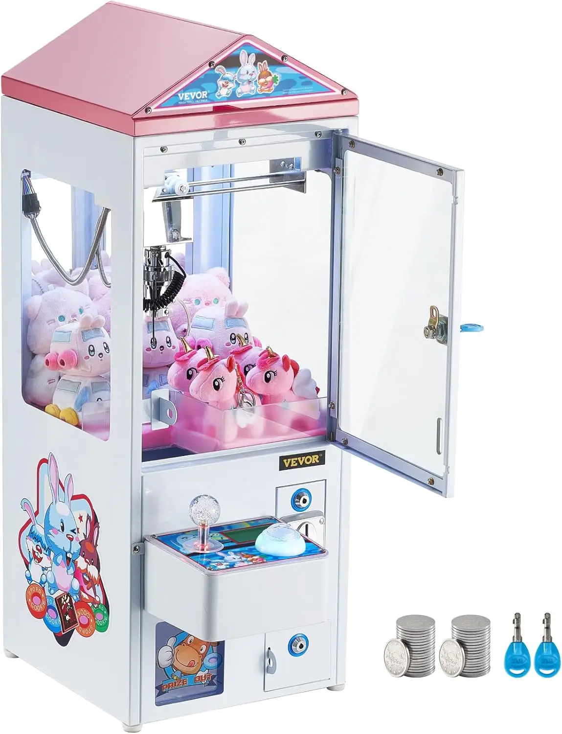 0-3” Jaw Diameter 0-5” Jaw Lifting, Crane Prize Grabber Commercial Arcade Game Toys
0-3” Jaw Diameter 0-5” Jaw Lifting, Crane Prize Grabber Commercial Arcade Game Toys