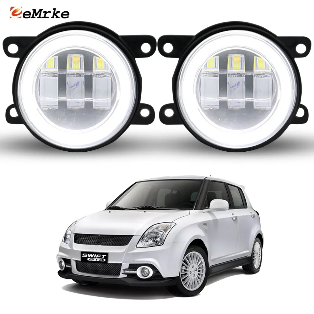 Upgrade Led Fog Lights Angel Eyes Rings for Suzuki Swift GT-3 GT3 with Lens DRL Car PTF Front Bumper Daytime Running Lamp
Upgrade Led Fog Lights Angel Eyes Rings for Suzuki Swift GT-3 GT3 with Lens DRL Car PTF Front Bumper Daytime Running Lamp