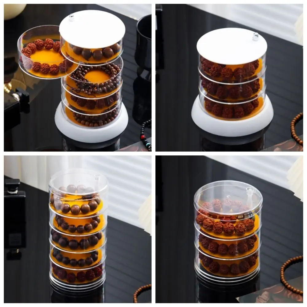 Multi Layer Transparent Storage Box Bracelet Necklace Earrings Rings Jewelry Display Shelf Round Organizer Jewelry Holder Case
Multi Layer Transparent Storage Box Bracelet Necklace Earrings Rings Jewelry Display Shelf Round Organizer Jewelry Holder Case
