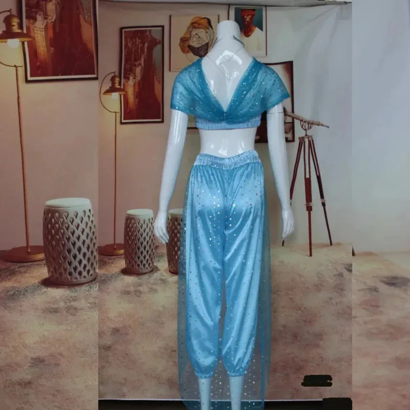 Новый костюм принцессы Аладдина Жасмин для косплея для женщин и девочек, нарядное платье, костюмы для Хэллоуина, комплекты DFGRYRRTTYH2025
Новый костюм принцессы Аладдина Жасмин для косплея для женщин и девочек, нарядное платье, костюмы для Хэллоуина, комплекты DFGRYRRTTYH2025