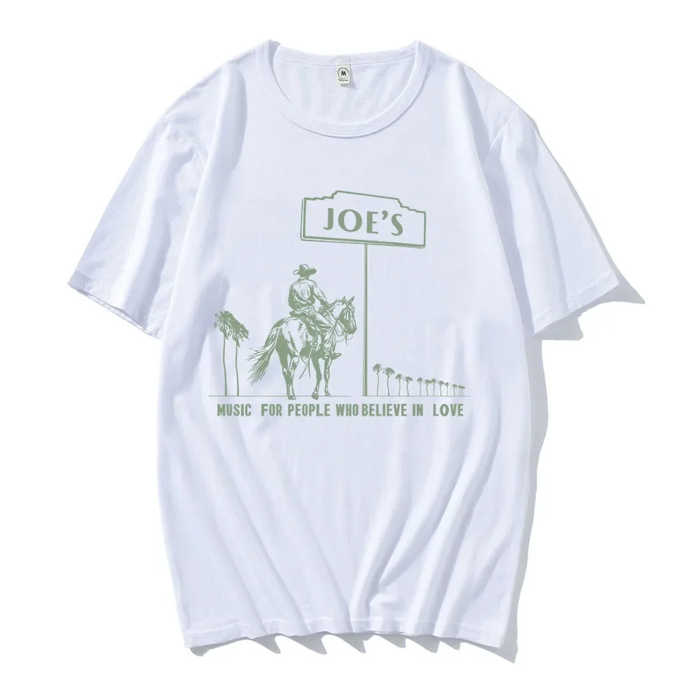 Men's summer brand new Joe's Marquee Joe Jonas Singer 100% cotton short-sleeved T-shirt with pattern print on horseback
Men's summer brand new Joe's Marquee Joe Jonas Singer 100% cotton short-sleeved T-shirt with pattern print on horseback