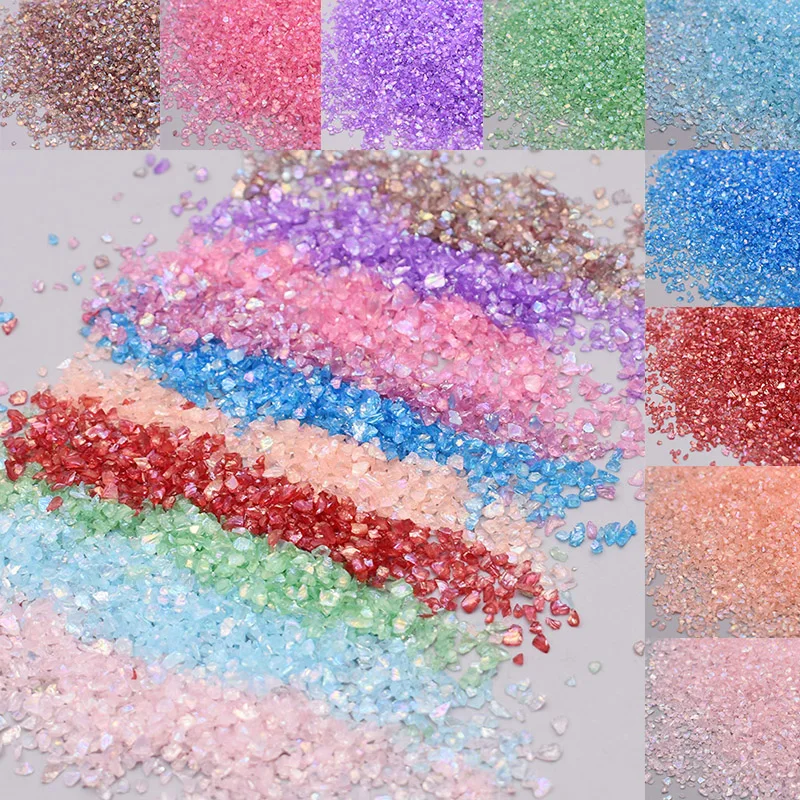 20g/bag AB Color Glass Crushed Stones Set for Jewelry Making - Sparkling Chips for Resin Art, Nail Decor,Resin Filling DIY
20g/bag AB Color Glass Crushed Stones Set for Jewelry Making - Sparkling Chips for Resin Art, Nail Decor,Resin Filling DIY