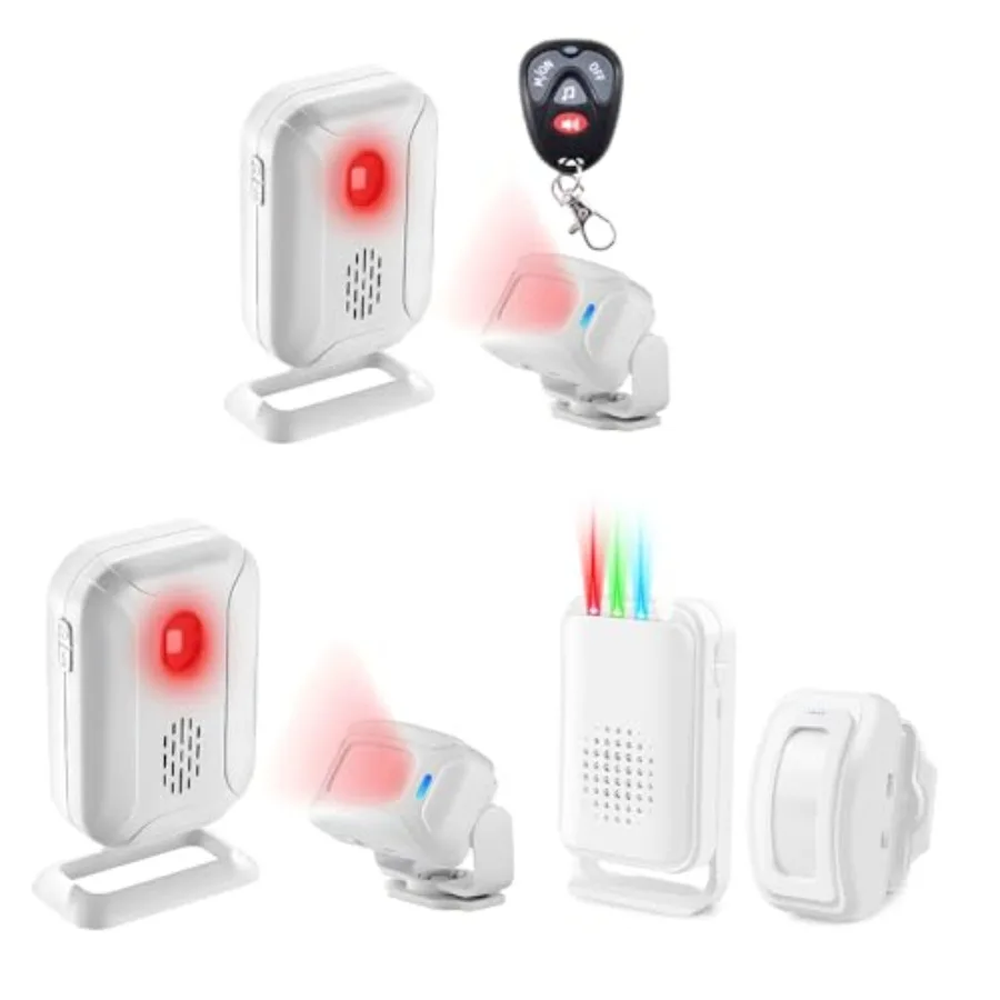 Business Door Chimes When Door Opens, Door Alarms When Opened, 918FT Long Range, 36Ringtones 5 Welcomes Rings, Commercial Door
Business Door Chimes When Door Opens, Door Alarms When Opened, 918FT Long Range, 36Ringtones 5 Welcomes Rings, Commercial Door