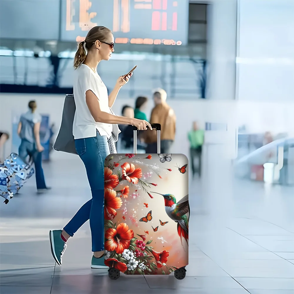 1PC Floral Print luggage cover for luggage sizes 18-32 inches; dust and elastic travel accessories to effectively protect you
1PC Floral Print luggage cover for luggage sizes 18-32 inches; dust and elastic travel accessories to effectively protect you