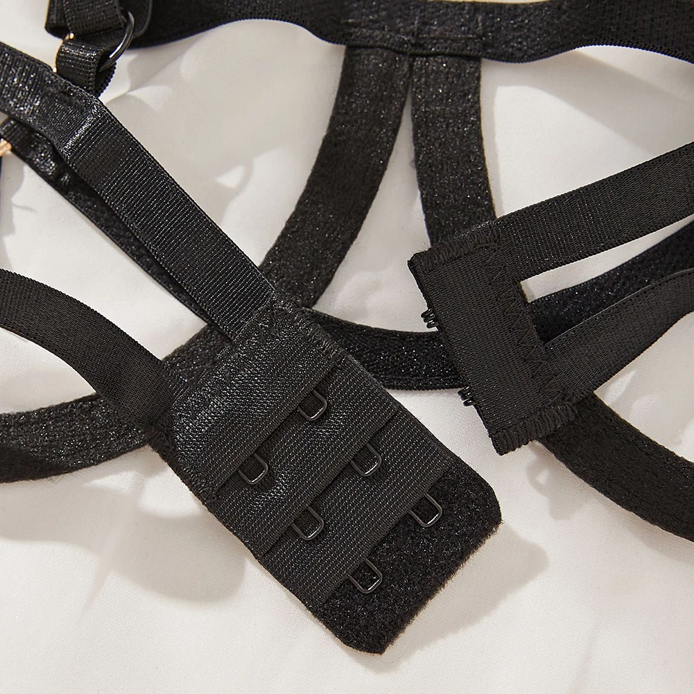 Bondage Harness Lingerie for Women Hollow Out Bra Cupless Design Sexy Intimates Underwear for Nightwear and Club Wear
Bondage Harness Lingerie for Women Hollow Out Bra Cupless Design Sexy Intimates Underwear for Nightwear and Club Wear