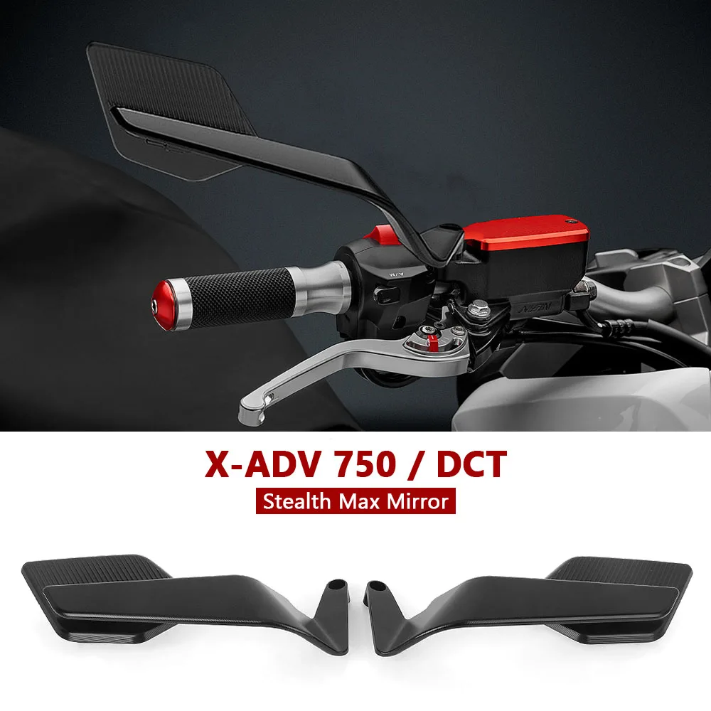 New Motorcycle Rearview Mirrors Wide Angle Adjustable Handlebar Side Rear View Mirror For Honda X-ADV 750 X-ADV750 DCT Adventure
New Motorcycle Rearview Mirrors Wide Angle Adjustable Handlebar Side Rear View Mirror For Honda X-ADV 750 X-ADV750 DCT Adventure