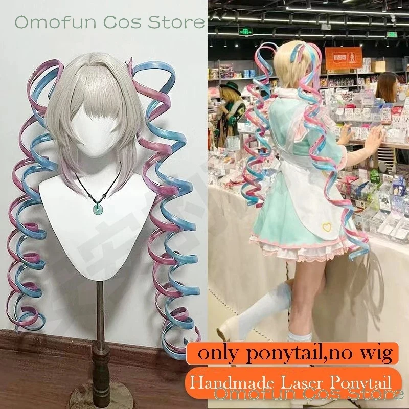 ❤2026❤ NEEDY GIRL OVERDOSE KAngel Cosplay Handmade Laser Wig Ponytail 1.2m 1.8m 2m Lolita Halloween COS Laser Color Ribbon Wig❤
❤2026❤ NEEDY GIRL OVERDOSE KAngel Cosplay Handmade Laser Wig Ponytail 1.2m 1.8m 2m Lolita Halloween COS Laser Color Ribbon Wig❤