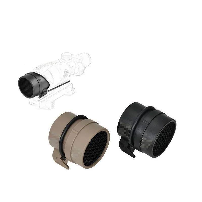 Tactical ACOG Scope Plastic Mesh Cover Cap Front Lens Protector Anti-Reflection Honeycomb for Hunting Eyepiece Cover hood 
Tactical ACOG Scope Plastic Mesh Cover Cap Front Lens Protector Anti-Reflection Honeycomb for Hunting Eyepiece Cover hood