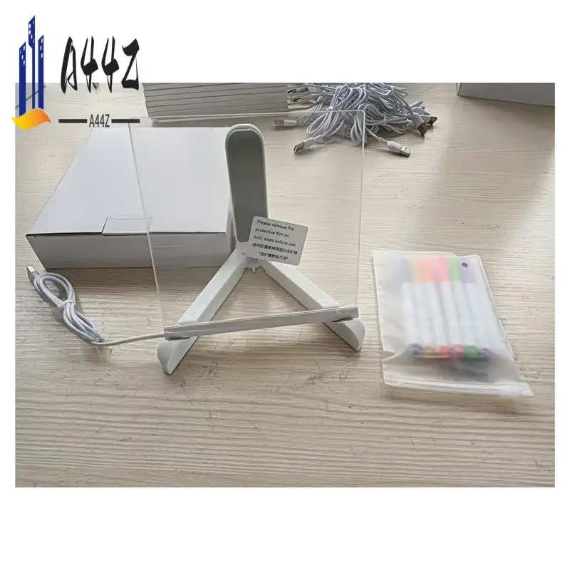 A44Z-Erasable LED Fluorescent Board Glowing Advertising Sign For Stall Display And Office Use Blackboard Backlight Displays
A44Z-Erasable LED Fluorescent Board Glowing Advertising Sign For Stall Display And Office Use Blackboard Backlight Displays