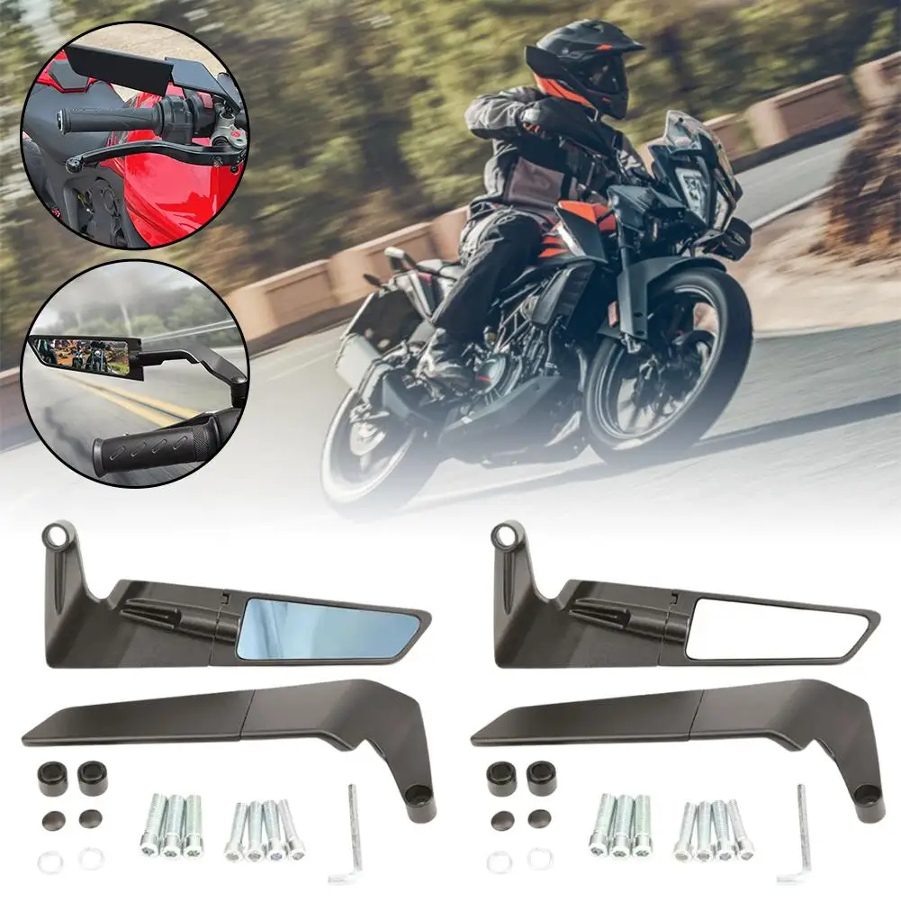 Universal Motorcycle Mirror Wind Wing side Rearview Adjustable Reversing mirror For KTM 250 390 200 690 For YAMAHA MT07 MT0 Y8Q7
Universal Motorcycle Mirror Wind Wing side Rearview Adjustable Reversing mirror For KTM 250 390 200 690 For YAMAHA MT07 MT0 Y8Q7