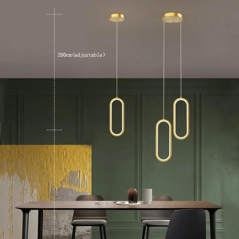 Modern LED Pendant Lights Minimalist Restaurant /coffee Bar/living Room/bedside Pendant Lamp Background Wall Long Line Hang Lamp
Modern LED Pendant Lights Minimalist Restaurant /coffee Bar/living Room/bedside Pendant Lamp Background Wall Long Line Hang Lamp