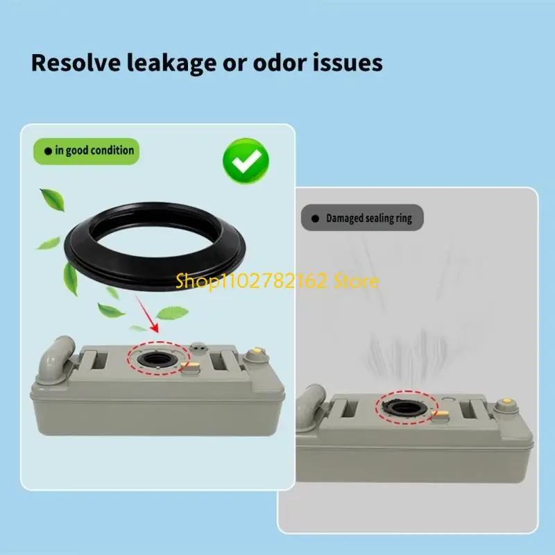 547B Campers Toilet Seal Rings Leak Resistant Rubber Gasket Universal Fit Replacement Seal Upgrades for Waste Tanks
547B Campers Toilet Seal Rings Leak Resistant Rubber Gasket Universal Fit Replacement Seal Upgrades for Waste Tanks