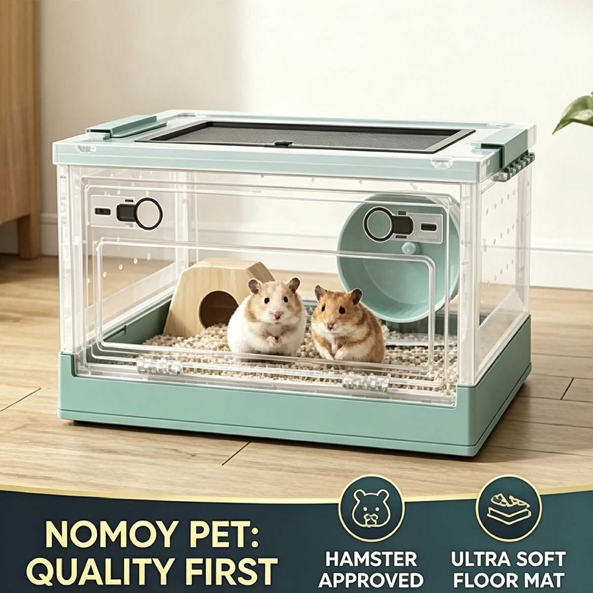 Foldable Stackable Small Animal Terrarium Suitable for Reptiles Lizards Geckos Turtles Hamsters Chinchillas Small Pet Habitat
Foldable Stackable Small Animal Terrarium Suitable for Reptiles Lizards Geckos Turtles Hamsters Chinchillas Small Pet Habitat