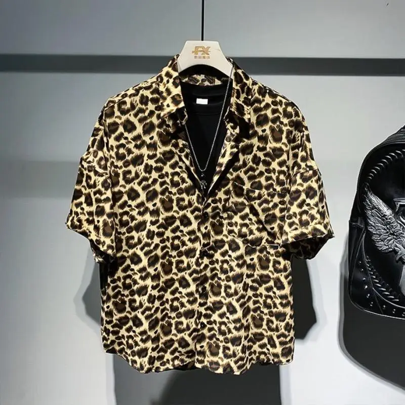 plus Size 300 Pou Leopard Print ort Sve irt Men's Summer American Street Sle Jaet Five Sve Inches Top irt 2
plus Size 300 Pou Leopard Print ort Sve irt Men's Summer American Street Sle Jaet Five Sve Inches Top irt 2