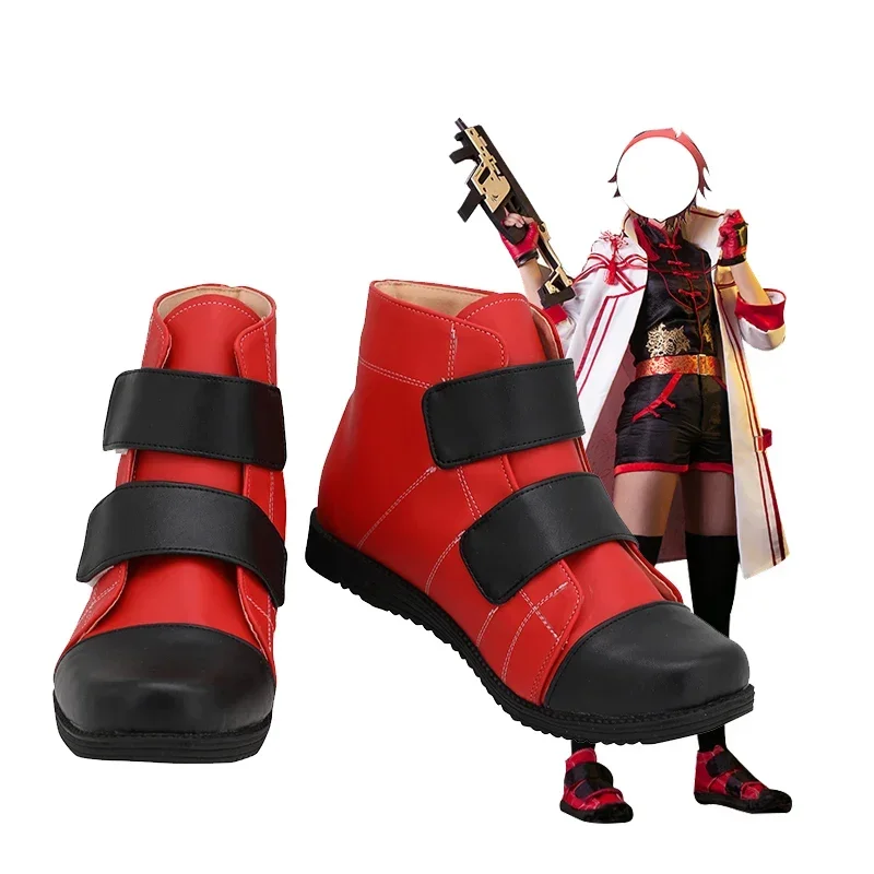 Игра Arknights EXUSIAI Mostima, ботинки для косплея, красные кожаные туфли на заказ, любой размер
Игра Arknights EXUSIAI Mostima, ботинки для косплея, красные кожаные туфли на заказ, любой размер