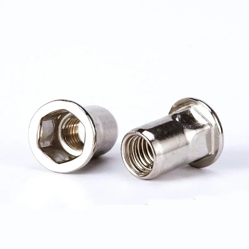 oYxiAZaD 2pcs M10 M12 flat head inner and outer half hex rivet nut screw cap nuts home decoration bolt screws 21mm-27.5mm length
oYxiAZaD 2pcs M10 M12 flat head inner and outer half hex rivet nut screw cap nuts home decoration bolt screws 21mm-27.5mm length