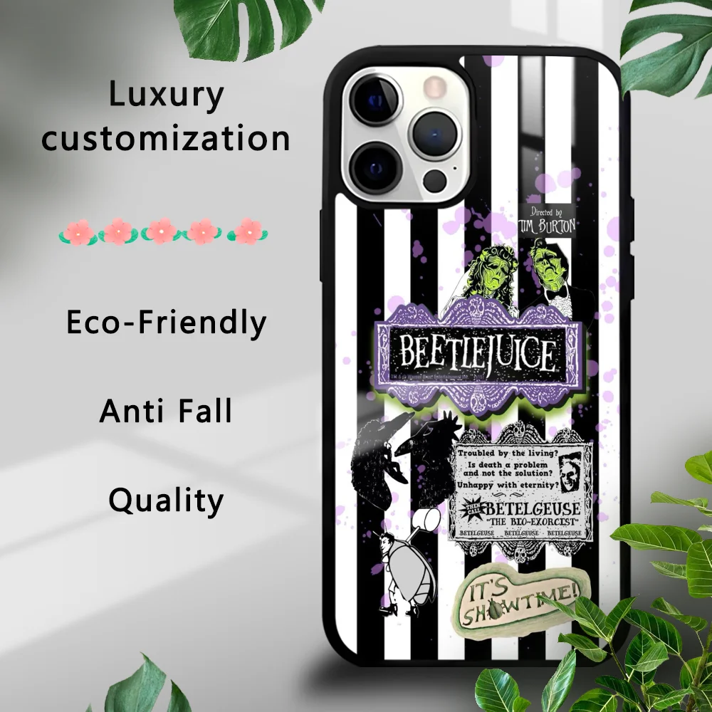 Cool Movie B-Beetlejuice Phone Case For iPhone 16 15 14 13 12 11 Pro Xs Max Mini Plus Celulares Hard Funda
Cool Movie B-Beetlejuice Phone Case For iPhone 16 15 14 13 12 11 Pro Xs Max Mini Plus Celulares Hard Funda