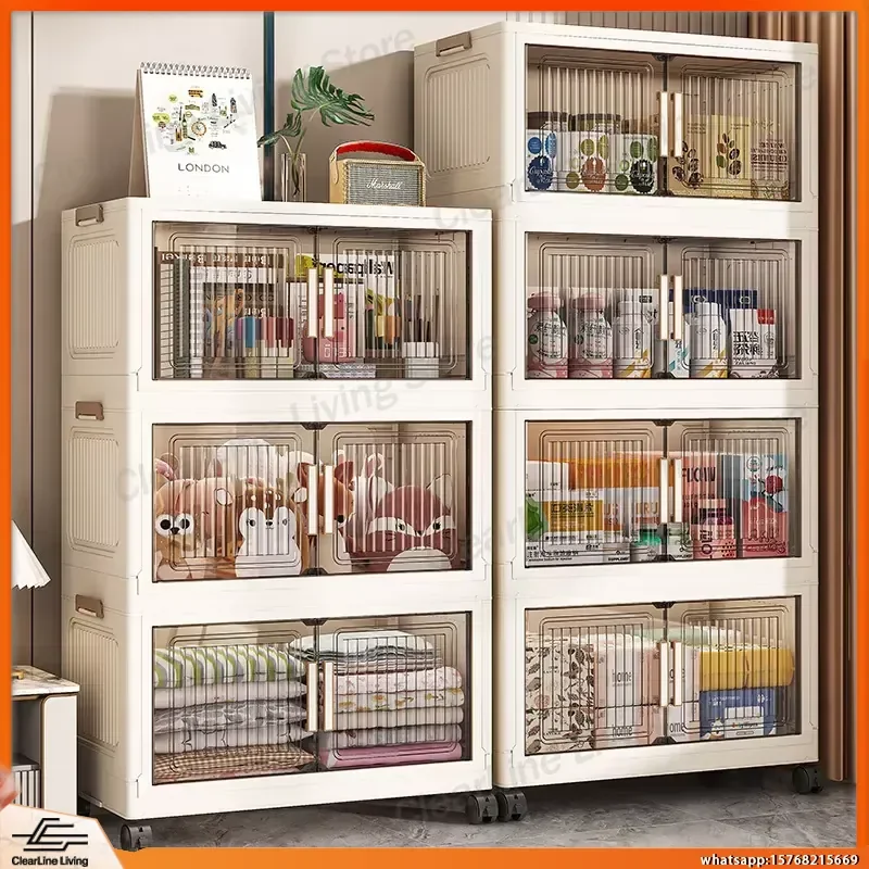 Foldable Sundries Cabinet 50 60 70 80 CM Dustproof Storage Wardrobe for Living Room Bedroom Home Organization Space Saving
Foldable Sundries Cabinet 50 60 70 80 CM Dustproof Storage Wardrobe for Living Room Bedroom Home Organization Space Saving