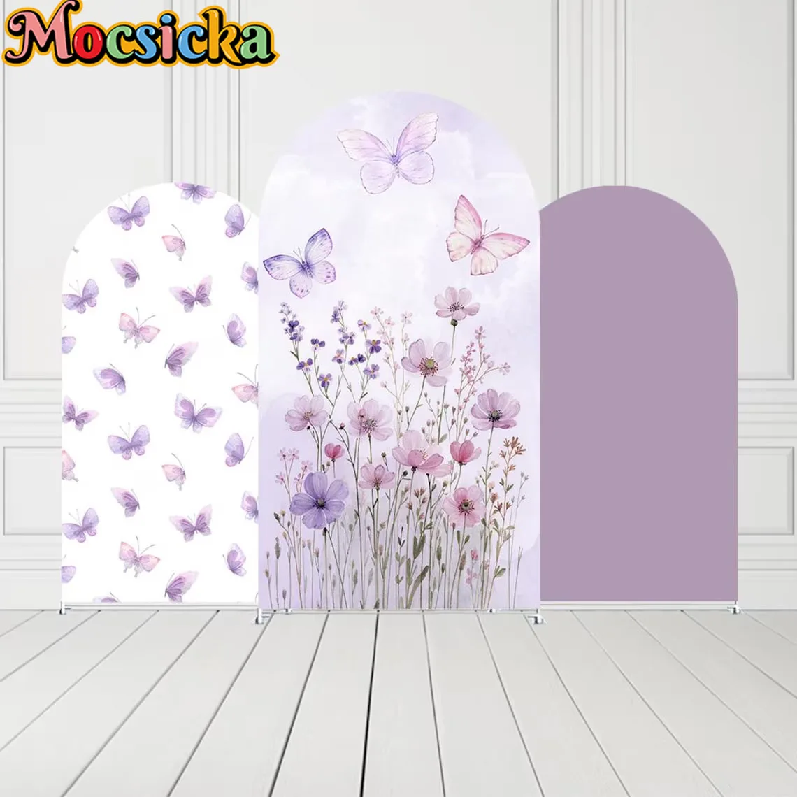 Mocsicka 2-Sided Arch Cover Butterfly Flower Decoration Backdrop Baby Shower Arch Wall Children Birthday Party Photo Banner
Mocsicka 2-Sided Arch Cover Butterfly Flower Decoration Backdrop Baby Shower Arch Wall Children Birthday Party Photo Banner