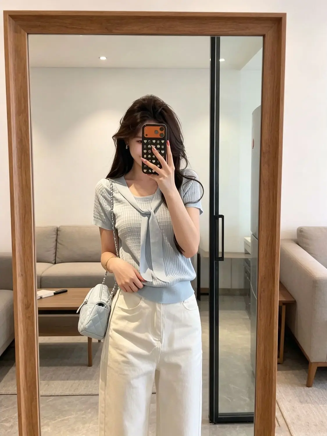 Korean Style Short Sleeve Knitted Top with Shawl Belted Fake Two-Piece Women's Fashionable Summer New Arrival Age-Defying
Korean Style Short Sleeve Knitted Top with Shawl Belted Fake Two-Piece Women's Fashionable Summer New Arrival Age-Defying
