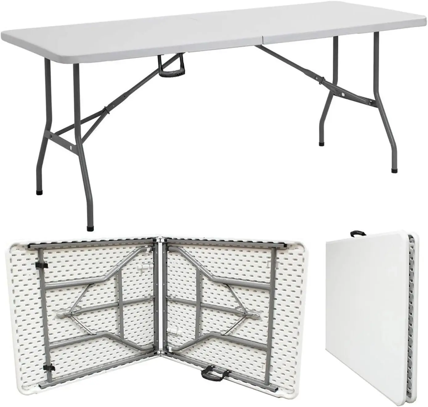 Amazing for less 8ft Folding Table White Plastic Folding Table Portable Long Foldable Tables Indoor Outdoor Picnic Camping
Amazing for less 8ft Folding Table White Plastic Folding Table Portable Long Foldable Tables Indoor Outdoor Picnic Camping