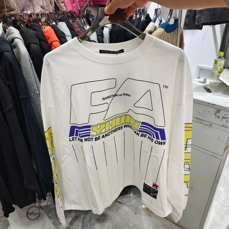 RRR-123 Long Sleeve T-Shirt Cotton Comfortable Casual Loose Fit Fashion Top for Men Women Autumn Winter Basic Tee
RRR-123 Long Sleeve T-Shirt Cotton Comfortable Casual Loose Fit Fashion Top for Men Women Autumn Winter Basic Tee