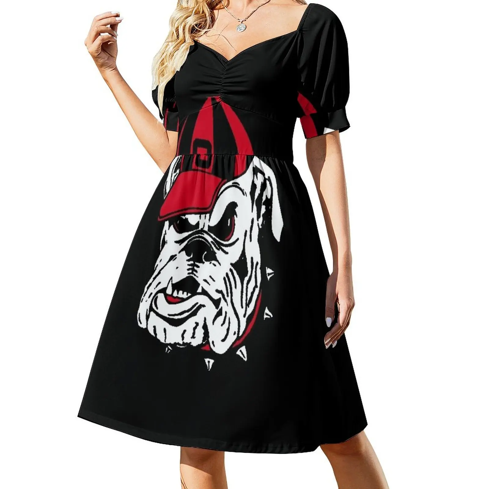 Tribute to Bulldogs Short-Sleeved Dress women long dresses clothes Women's clothing
Tribute to Bulldogs Short-Sleeved Dress women long dresses clothes Women's clothing