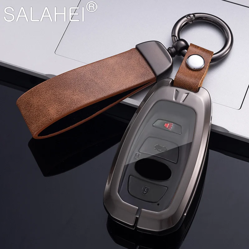 Zinc Alloy Leather Car Remote Key Case Cover For Subaru BRZ XV Forester Legacy Outback Key Protector Keychain Auto Accessories
Zinc Alloy Leather Car Remote Key Case Cover For Subaru BRZ XV Forester Legacy Outback Key Protector Keychain Auto Accessories