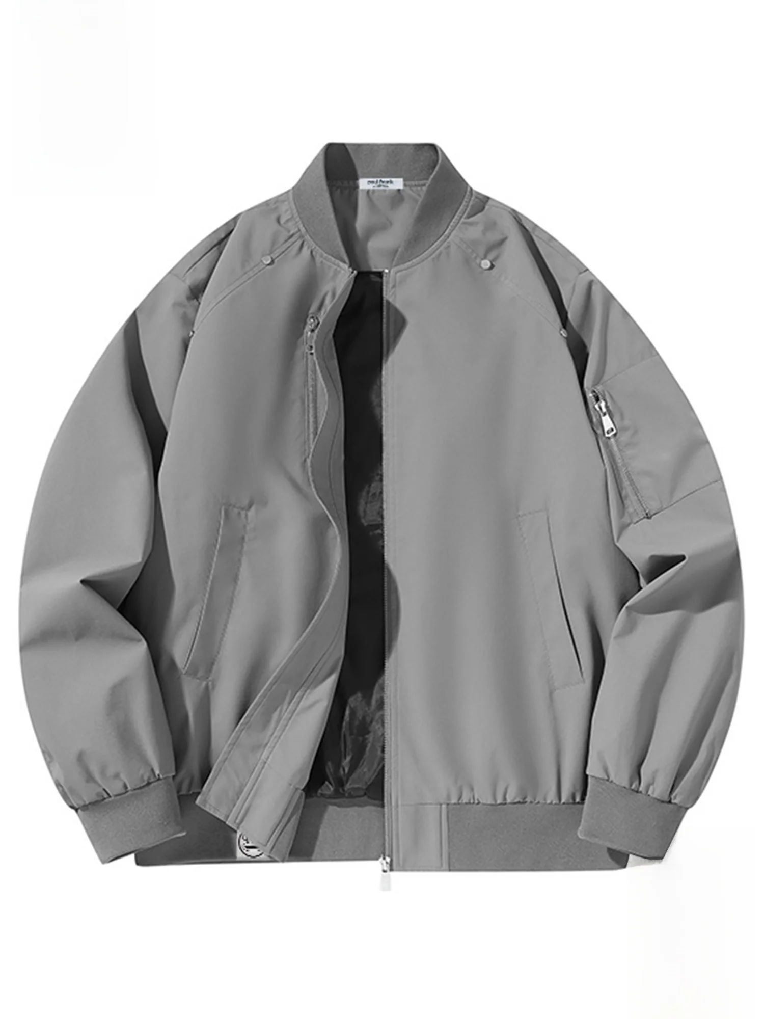 Мужская зимняя повседневная куртка-бомбер Paul Frank свободного кроя из полиэстера и нейлона с застежкой-молнией
Мужская зимняя повседневная куртка-бомбер Paul Frank свободного кроя из полиэстера и нейлона с застежкой-молнией