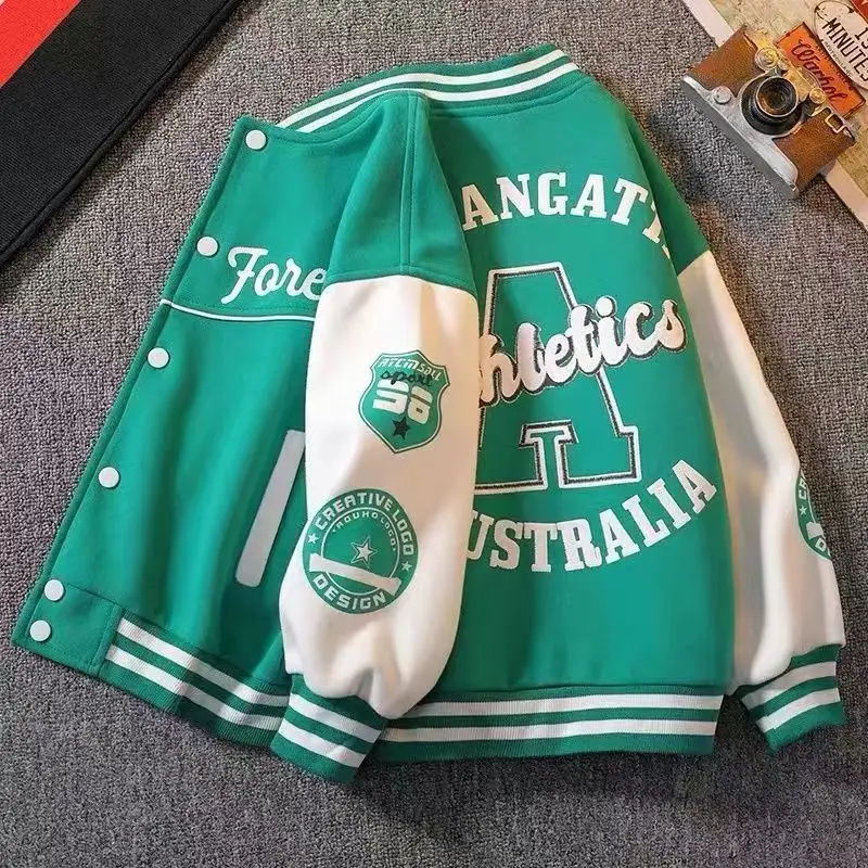Boys Baseball Uniform Jackets For 3-14 Years Children Clothes For Teenage Boys Sports Outerwear Coat Spring Fashion Sweatshirts
Boys Baseball Uniform Jackets For 3-14 Years Children Clothes For Teenage Boys Sports Outerwear Coat Spring Fashion Sweatshirts