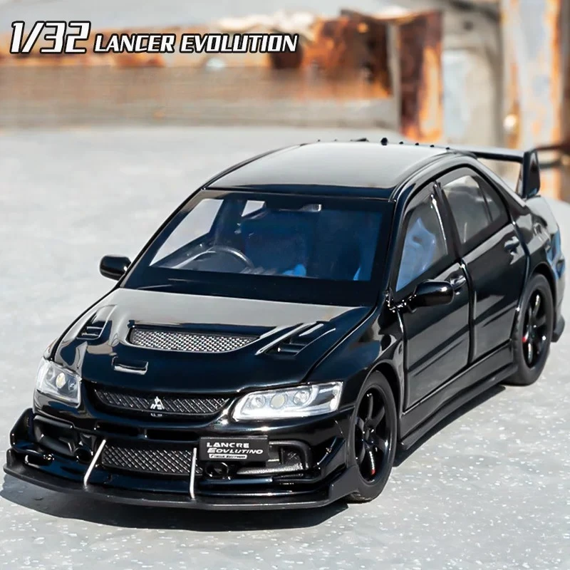 1:32 Lancer Evolution EVO IX 9 Sports Car Alloy Model Diecasts Metal Racing Vehicles Model Sound Light Kids Toy Gifts
1:32 Lancer Evolution EVO IX 9 Sports Car Alloy Model Diecasts Metal Racing Vehicles Model Sound Light Kids Toy Gifts