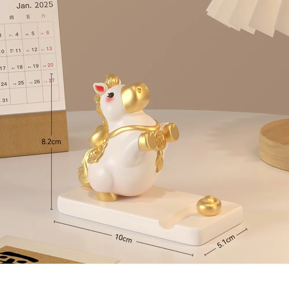 Cute Pony Phone Stand for Desk Mascot Resin Office Cell Phone Holder Horse Gifts Desktop Decoration Year of The Horse
Cute Pony Phone Stand for Desk Mascot Resin Office Cell Phone Holder Horse Gifts Desktop Decoration Year of The Horse