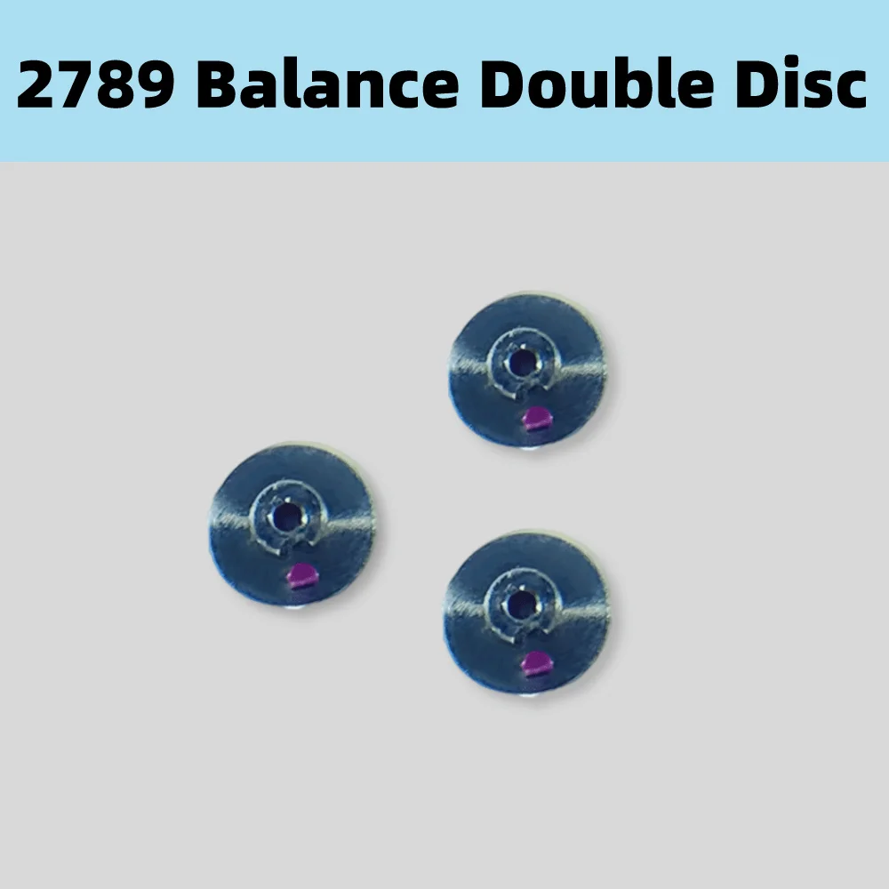 Watch movement accessories balance wheel double disc for 2789 mechanical movement repair including disc nail D-shaped gemstone
Watch movement accessories balance wheel double disc for 2789 mechanical movement repair including disc nail D-shaped gemstone