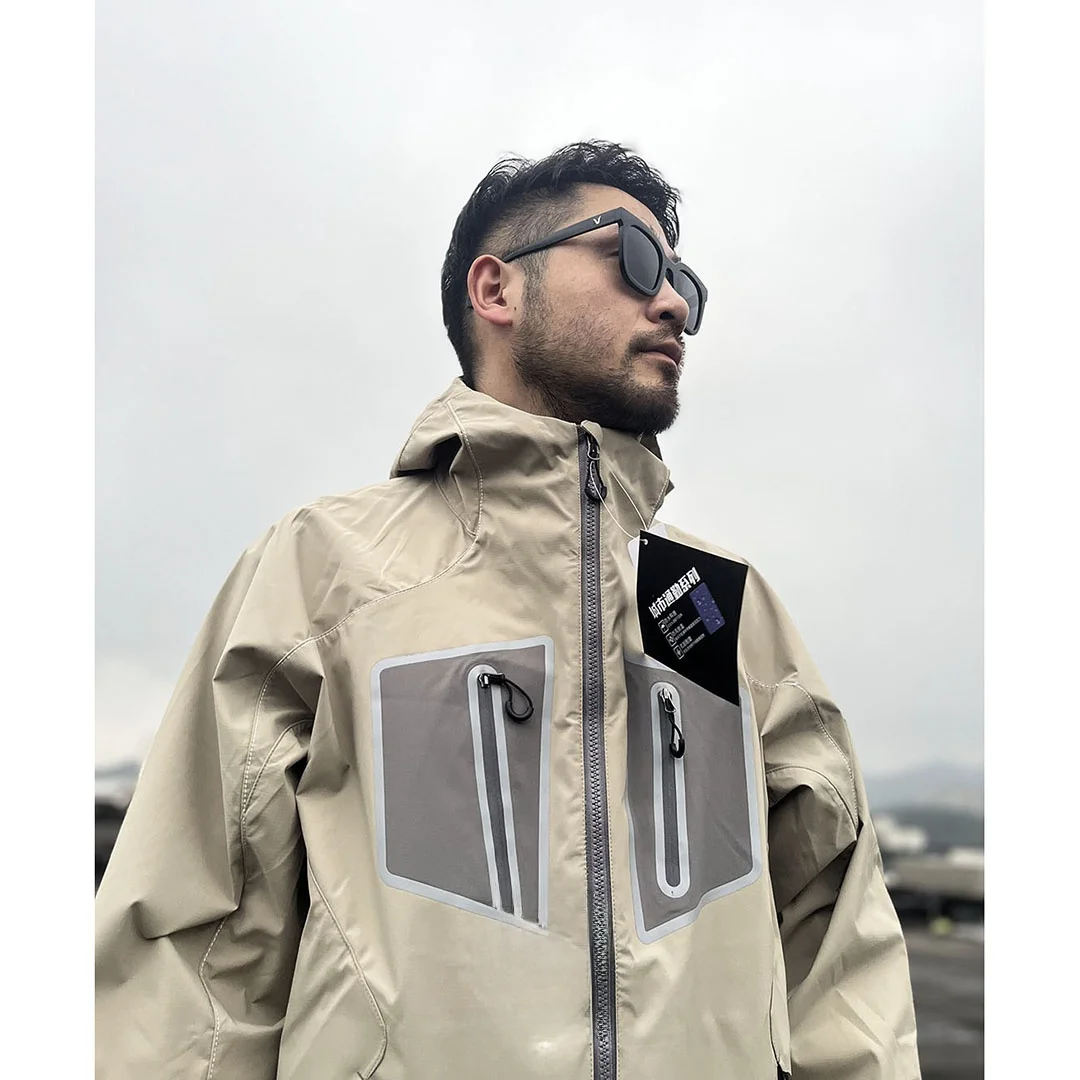 Outdoor Waterproof Breathable Hooded Jaet Men's Travel Sport Polyester Fiber Long Sve Zipper Closure Casual Sle
Outdoor Waterproof Breathable Hooded Jaet Men's Travel Sport Polyester Fiber Long Sve Zipper Closure Casual Sle