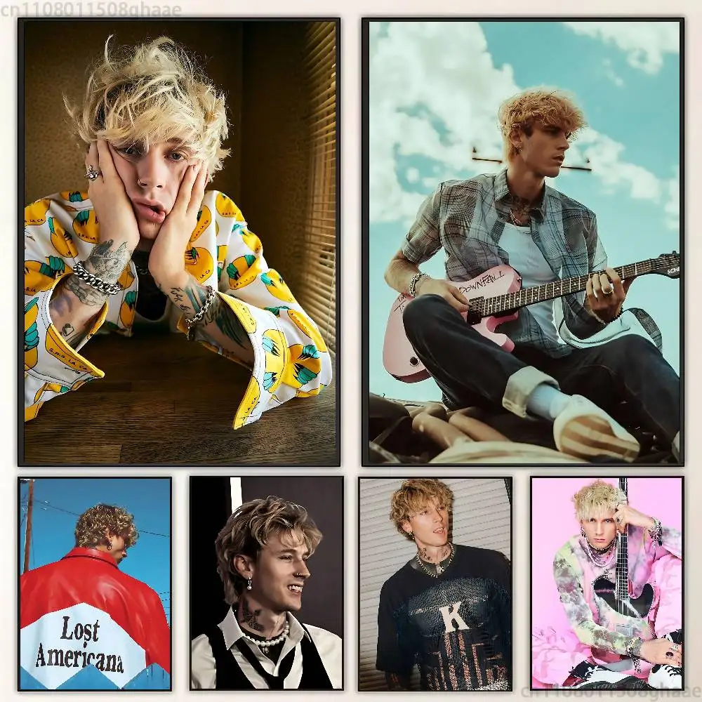 M-MGK Lost Americana Artists Canvas Painting for Living Room Home Decor Poster Fans Gifts-unframed
M-MGK Lost Americana Artists Canvas Painting for Living Room Home Decor Poster Fans Gifts-unframed