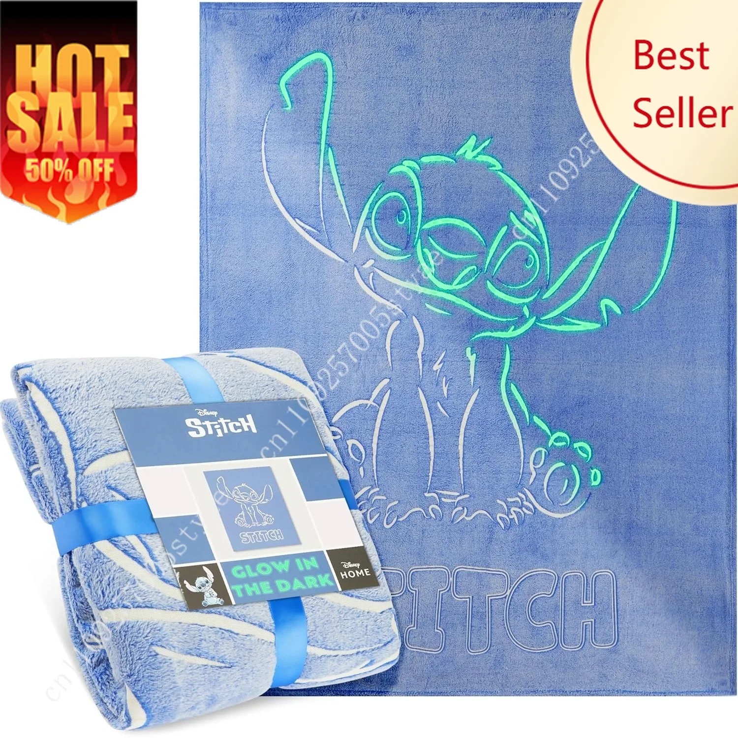 Get Trend Disney Stitch Glow in The Dark Blanket Soft Fleece Throw Blanket for Sofa Bed, Cozy Warm
Get Trend Disney Stitch Glow in The Dark Blanket Soft Fleece Throw Blanket for Sofa Bed, Cozy Warm