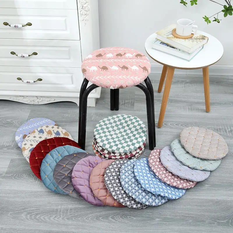 Round stool set of four seasons hotel chair cushion cover round cushion snacks and cotton thickening chair cover
Round stool set of four seasons hotel chair cushion cover round cushion snacks and cotton thickening chair cover