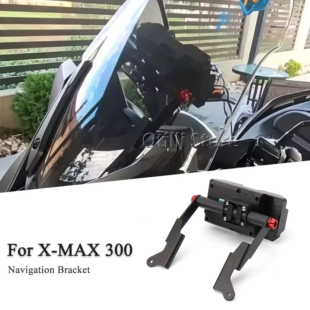 Motorcycle Phone Holder Stand GPS Navigation Plate Mount Bracket Holder For Yamaha X-MAX XMAX 300 X-MAX300 XMAX300 2017-2022
Motorcycle Phone Holder Stand GPS Navigation Plate Mount Bracket Holder For Yamaha X-MAX XMAX 300 X-MAX300 XMAX300 2017-2022