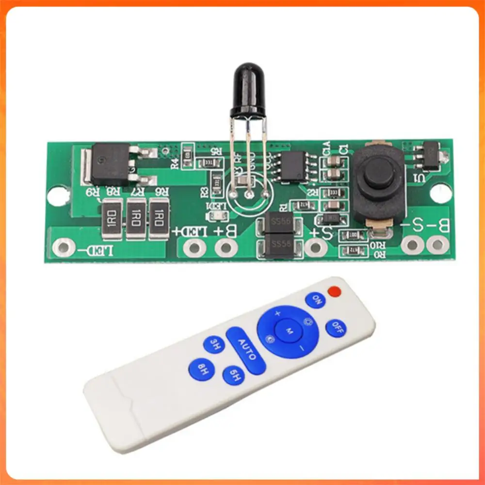 F5 Remote Control Long-Lighting Automatic Power Reduction 3.2V/3.7V Solar Street Lamp Circuit Board Driving Controller
F5 Remote Control Long-Lighting Automatic Power Reduction 3.2V/3.7V Solar Street Lamp Circuit Board Driving Controller