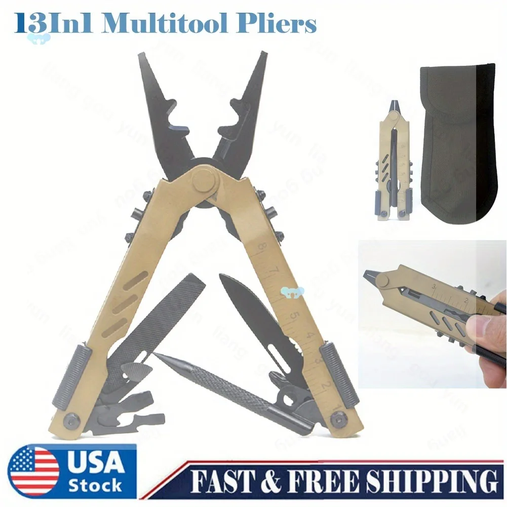 Outdoor Camping Multitool Survival Tools Pliers Knife
Outdoor Camping Multitool Survival Tools Pliers Knife