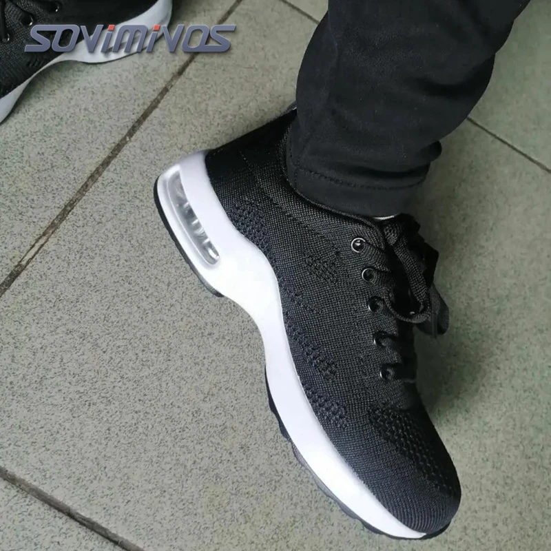 Women Sneakers Air Cushion Soft Bottom Running Shoes Outdoor Mesh Breathable Tennis Shoes Walking Sneakers Tenis Feminino Shoe
Women Sneakers Air Cushion Soft Bottom Running Shoes Outdoor Mesh Breathable Tennis Shoes Walking Sneakers Tenis Feminino Shoe