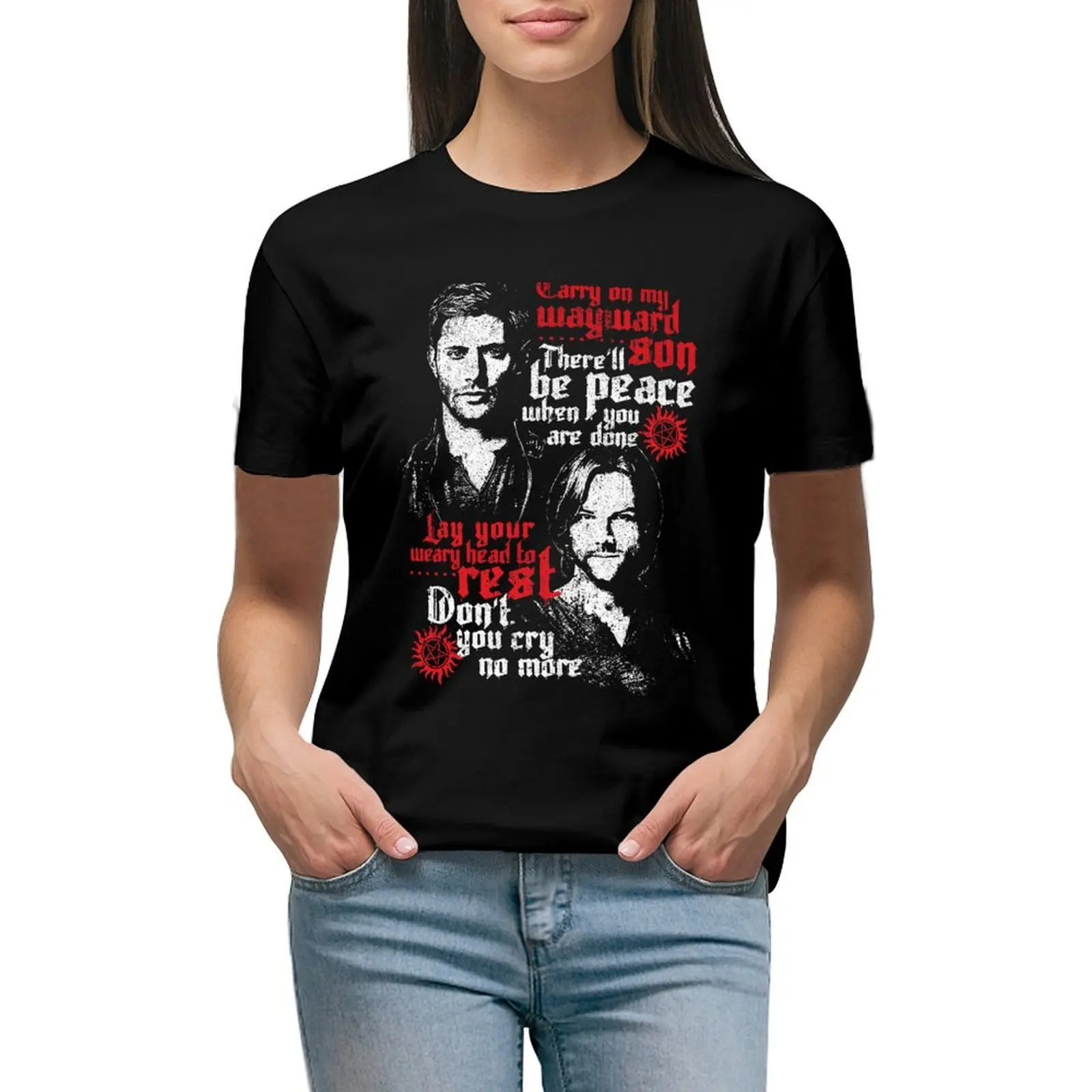 Wayward Sons T-Shirt funnys Female clothing sublime Aesthetic clothing Women's tee shirt
Wayward Sons T-Shirt funnys Female clothing sublime Aesthetic clothing Women's tee shirt